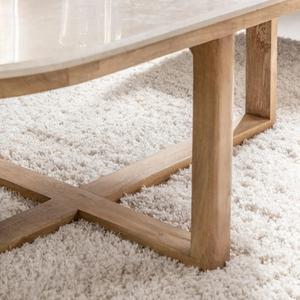 โต๊ะกาแฟวานดานา นิมบัส เครสต้า ทำจากไม้มะม่วงและหินอ่อน - Product Image 3