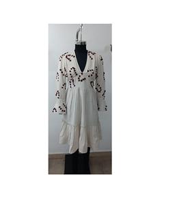 Vestido de Algodón para Mujer, Suave, Transpirable y Ligero, Estilo Casual para el Verano, Oficina, Viajes y Uso Diario - Product Image 3