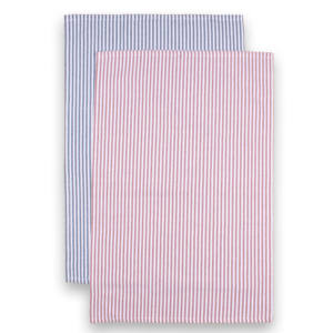 Serviette de cuisine en coton 100% certifié GOTS, tissée, à rayures et à carreaux, douce, confortable, séchage rapide, gaufrée, écologique, multi-usages - Product Image 3