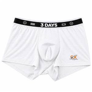 Caleçons boxeurs mi-taille pour hommes, prix d'usine, tissu extensible à séchage rapide, taille élastique, sous-vêtements multicolores en gros - Product Image 4