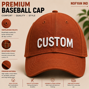 Fabricante de Gorras de Béisbol Personalizadas de Primera Calidad, Gorras Snapback Bordadas y Estampadas al por Mayor, Gorras Deportivas con Logotipo Personalizado OEM ODM - Product Image 1