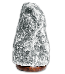 Décorations pour la maison, lampe en sel de l'Himalaya OEM, gris, lampe en sel de cristal de l'Himalaya gris, artisanat naturel sculpté à la main - Product Image 4