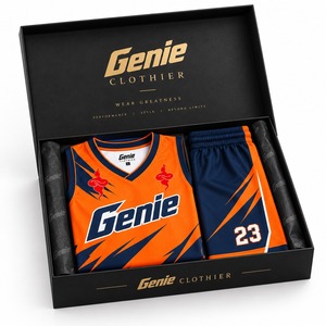 Vêtements de sport respirants et à séchage rapide pour les entraînements d'équipe, uniforme de basket-ball professionnel, ensemble de maillots et shorts personnalisés - Product Image 6