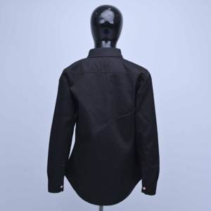 Polo de rugby bleu de qualité supérieure avec logo personnalisé, fabrication sur mesure, boutons sur le devant et broderie, chemise pour femme - Product Image 5