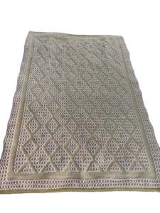 Alfombra de suelo de algodón suave ecológica, Alfombra tejida de aspecto trenzado artesanal, alfombrilla de decoración neutra para el hogar, suelo tejido neutro suave duradero - Product Image 2