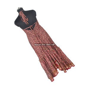 Nuevo Vestido Largo de Seda para Mujer, Estilo Bohemio, Estampado Floral Colorido, Vintage, para la Playa, para Vacaciones, Elegante, para Cena, con Espalda Descubierta - Product Image 3