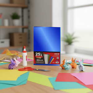 Cartoncino Metallizzato Blu 50X65CM per Lavori di Carta - Product Image 2