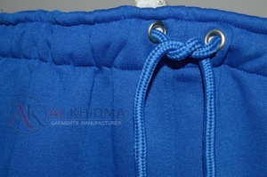 Premium Cotton Lightweight Anti-Wrinkle Breathable <b>Drawstring</b> Mid Waist Casual Jogger <b>Trousers</b> <b>Men</b> Puff Printed Custom Logo OEM - Product Image 4