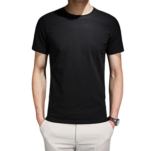 เสื้อยืดคอกลมสำหรับผู้ชายเสื้อยืดสำหรับผู้ชายใส่สบาย180gsm ไหล่ตกโลโก้ได้ตามต้องการ - Product Image 1