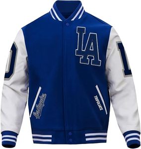 Chaqueta Varsity LA Personalizada - Chaqueta Varsity Ligera de Lana para Hombre - Product Image 2