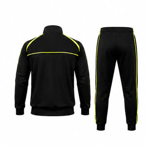 Ensemble de survêtement de sport de luxe pour homme |   Veste de sport tendance, pantalon de jogging |   Hiver 100% polyester léger antibactérien - Product Image 2
