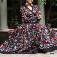 Robe imprimée pour femmes, élégante, décontractée, tendance, avec un motif imprimé magnifique, tissu doux, coupe confortable pour femmes