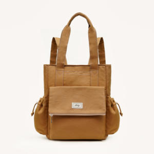 Sac à dos en toile Hody Eco de capacité moyenne, imperméable, pour usage quotidien, shopping, cadeau, avec logo personnalisé imprimé, fermeture éclair, bandoulière arquée de qualité supérieure - Product Image 1