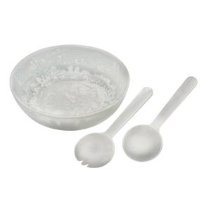 Bol à salade en résine de haute qualité, jetable, écologique, compatible lave-vaisselle, empilable, hautement poli, personnalisé, fabriqué à la main - Product Image 2