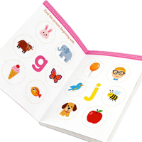Libro Educativo Árabe Personalizable para Niños Pequeños y Preescolares de 1 a 3 Años, Impresión Offset, Cartón, Papel Kraft, Estampado en Caliente
