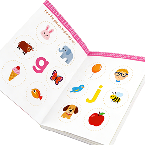 Libro Educativo Árabe Personalizable para Niños Pequeños y Preescolares de 1 a 3 Años, Impreso en Offset, Cartón y Papel Offset - Product Image 4