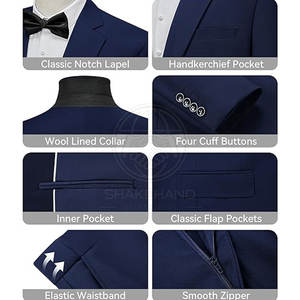 Costume professionnel pour homme, matière légère et extensible pour un port confortable au bureau et les présentations - Product Image 4