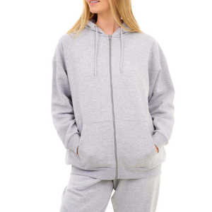 Sweat-shirt à capuche personnalisé pour femmes, coton lourd de haute qualité 500 g/m², vêtements décontractés de style streetwear, pull-over personnalisable pour femmes - Product Image 5