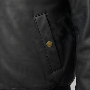 Veste de moto en cuir véritable pour homme de qualité supérieure, nouvelle arrivée, vestes de moto d'hiver, protections amovibles, personnalisables - Product Image 5
