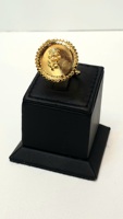 Nuevo Conjunto de Collar Largo Chapado en Oro de 24K con Aretes y Anillo, Colección Árabe, Regalos Finos para Mujer para Compromiso, Aniversario o Fiesta
