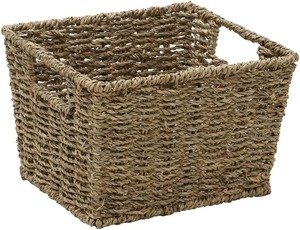 Set of 3 Rectangular Lidded Storage Basket <b>Small</b> <b>Boxes</b> Multipurpose Seagrass Handmade Storage Basket Wholesale eco-friendly - Product Image 4