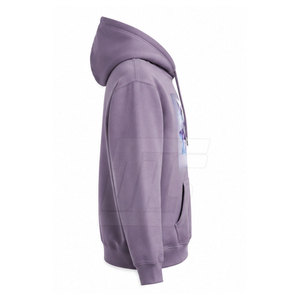 Sweat-shirt à capuche surdimensionné avec impression DTG, doublure en polaire douce, style streetwear moderne pour hommes - Product Image 5