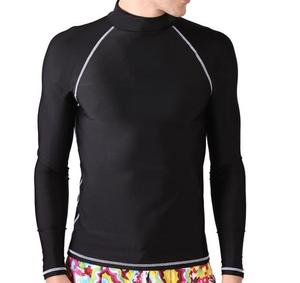 Rash Guard Sun Protection Diving Long Sleeve Swimsuit Rashguard for Men <b>Wetsuit</b> Surfing Shirt High Quality Rash Guard for Men - Product Image 2