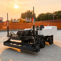 Robot de nivellement de sol intelligent avec laser pour béton, 3000 mm, fonctionnement autonome pour chantier intelligent