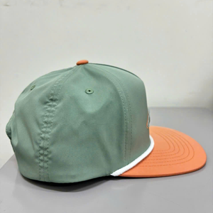 Gorras Snapback Personalizadas de 2 Tonos con Logotipo Bordado, Visera Plana, Color Mixto, Lona de Alta Calidad, Estilo Urbano para Uso Casual - Product Image 3