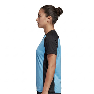 Women's V-Neck Soccer Jersey Women Short Sleeve Football Shirt Sportswear High Quality Custom Women Soccer Jersey - Product Image 3