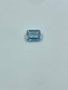 พลอยอะความารีนสีน้ำเงินธรรมชาติทรงบาแกตต์ 6x8 มม. 1.30 กะรัต คุณภาพสูง แบบเม็ดเดี่ยว - Product Image 6