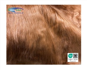 ผ้าขนสัตว์เทียมอะคริลิกโพลีเอสเตอร์สีน้ำตาลคาราเมล ขนยาว 100 มม. คุณภาพสูงจากประเทศไทย - Product Image 3