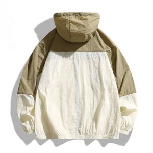 Veste coupe-vent décontractée pour homme et femme, style tendance, coupe-vent et sublimée, fermeture éclair, légère - Product Image 5