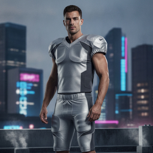 Tenues de football américain personnalisées en sublimation, anti-friction, séchage rapide, haute résistance, pour entraînement, ensembles de maillots de qualité supérieure. - Product Image 6