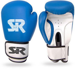 Wholesale Boxing glove supplier Customized Fight Gears Boxing Gloves and Equipment Blue PU Boxing Training Gloves 12 Oz Adults - Product Image 5