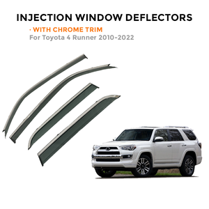 Déflecteurs de vitres pour Toyota 4Runner 2010-2022 – Pare-pluie et déflecteurs de vent - Product Image 2