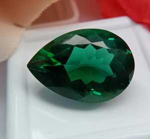 Pierre précieuse brute de tsavorite grenat vert naturel, qualité supérieure, cristal brut pour bijoux - Product Image 1