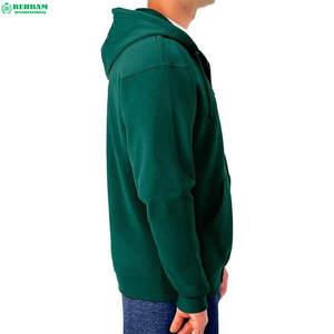 เสื้อฮู้ดซิปคุณภาพดี ยูนิเซ็กซ์ ผ้าฟลีซเฟรนช์เทอร์รี่ 350 GSM ทรงโอเวอร์ไซส์ มีกระเป๋าหน้า เสื้อฮู้ดซิปและเสื้อสเวตเชิร์ต - Product Image 1
