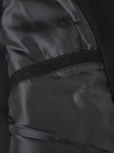 Veste d'hiver pour homme, style universitaire, en toile enduite, à capuche, simple boutonnage, avec logo personnalisé, style Letterman - Product Image 4