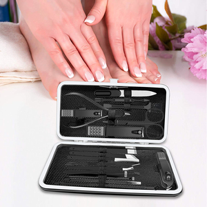 Sustainable Stainless Steel Nail Clippers Set <b>Pedicure</b> & Manicure Kit with Cleaner Cuticle Grooming <b>Tool</b> - Product Image 5