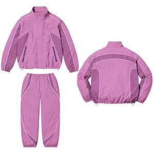 Nylon Polyester Shell Tracksuit Two Piece Jogging Heat Suit <b>Track</b> Windbreaker <b>Jacket</b> Sets <b>for</b> <b>Men</b> Sweat Suit Two Piece - Product Image 3