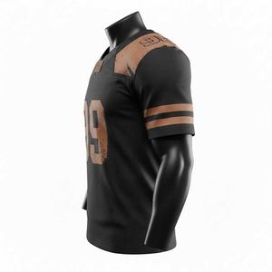 Maillot de football américain unisexe taille adulte, service OEM, vente en gros, maillot de football américain personnalisé, logo et étiquette privés - Product Image 4
