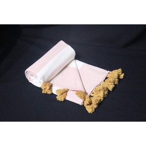 Serviettes de plage Fouta personnalisées de marque, 120-300 GSM, en coton recyclé d'excellente qualité, séchage rapide, meilleures ventes, vente en gros - Product Image 3