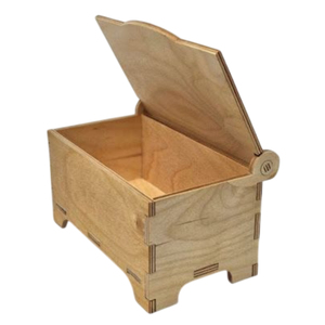 Caja Organizadora de Relojes y Joyas Rectangular de Madera de Alta Gama, Caja de Almacenamiento de Madera Maciza Antirrayaduras con Acabado Antiguo, Fabricante - Product Image 5