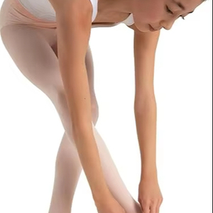 Leggings pour filles de 2 à 6 ans, ultra doux, taille mi-haute, en satin extensible, sexy, séchage rapide, pour tous les jours - Product Image 1