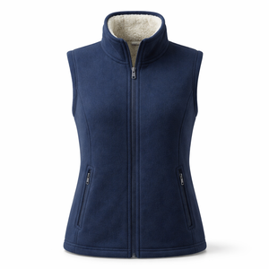 Veste polaire respirante à col montant pour femme, doublée de fourrure, personnalisable en gros - Fournisseur direct d'usine - Product Image 1
