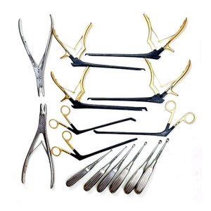 Bone Curettes Set 15PCS Premium Stainless Steel Manual Orthopedic Spine Surgical Instruments <b>Kit</b> Durable Reusable Precision Bone - Product Image 3