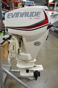 Moteur hors-bord 2 temps E-tec 25 CV 2015 avec arbre de 20 pouces et équipement de montage, prêt à l'emploi, vente chaude, OEM - Product Image 2