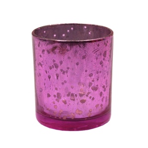 Wedding Decoration Luxury <b>Pink</b> Home Decor Votive Centerpiece Antique <b>Pink</b> Plating Finished Classic Design <b>Candle</b> Holder - Product Image 1