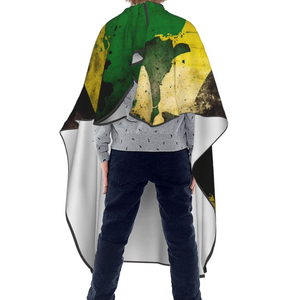 Capa de Peluquería Infantil con Diseño de Bandera Impresa, Alta Calidad, Venta al Por Mayor, Color Único, Proveedor ODM 2026 - Product Image 3